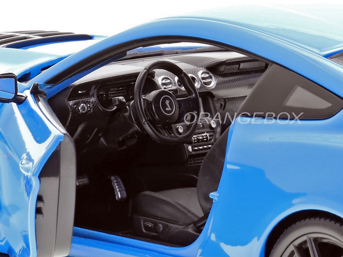 Ford Mustang Shelby GT500 1:18 Maisto Azul - 20 anos! Loja on-line